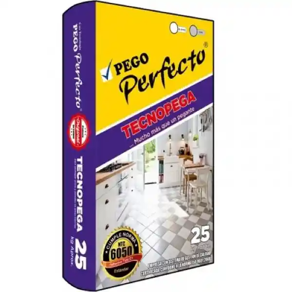 Pego Perfecto Pegante Cerámico Gris