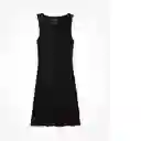 Vestido Sin Mangas Mujer Negro Talla Medium American Eagle