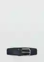 Cinturón Elastic Navy Talla 91 Hombre Mango