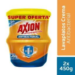 Lavaplatos en Crema Axion Antibacterial 2und x450g