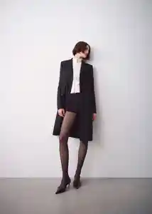 Abrigo New Negro Talla XL Mujer Mango