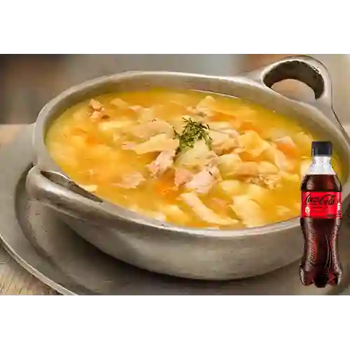 Combo Mondongo Antioqueño +Cocacola S/az 400ml