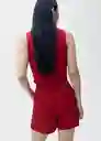Chaleco Max Granate Talla M Mujer Mango