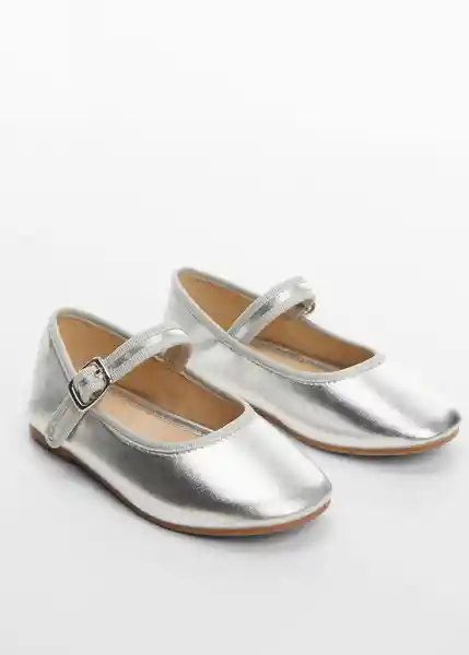 Zapatos Gigipb Niñas Plata Talla 22 Mango