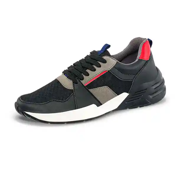 Croydon Tenis Krishna Hombre Color Negro Talla 38