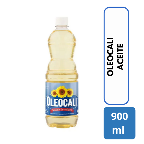 Oleocali Aceite de Girasol Botella 900 ml