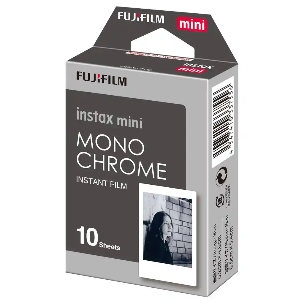 Papel Instax Mini Monocromático X 10