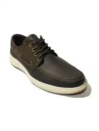 Custer Mocasines Clásico Para Hombre Color Negro / Café Talla 38