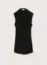 Vestido Janet Negro Talla Xs Mujer Mango