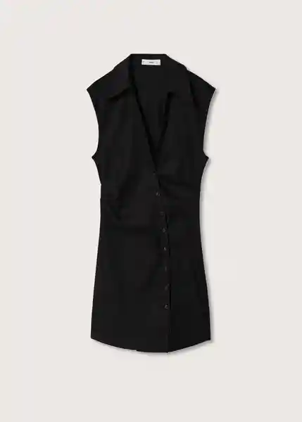 Vestido Janet Negro Talla Xs Mujer Mango