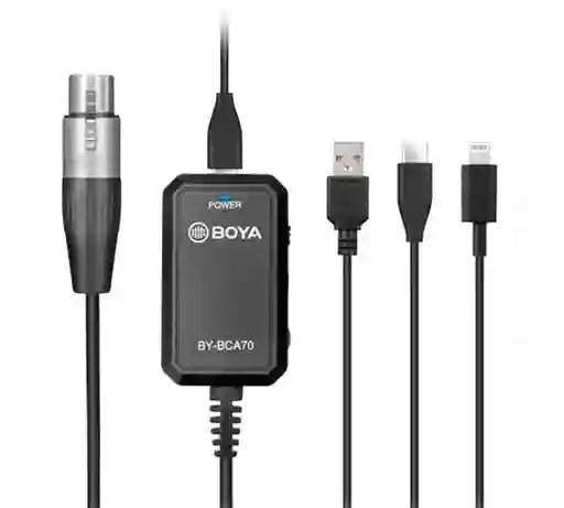 Boya Adaptador Interface By-Wm8 Pro-K1