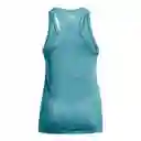 Under Armour Playera Sin Mangas Tech Tank Twist Mujer Azul T-L