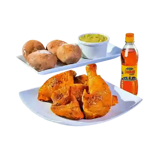 Medio Pollo Asado