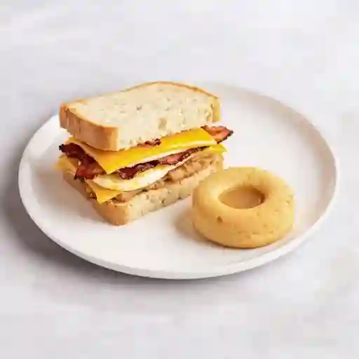 New york sandwich + alfajor