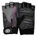 K6 Guantes Para Gimnasio de Cuero Gym Ice Fusion Fuscia Talla S