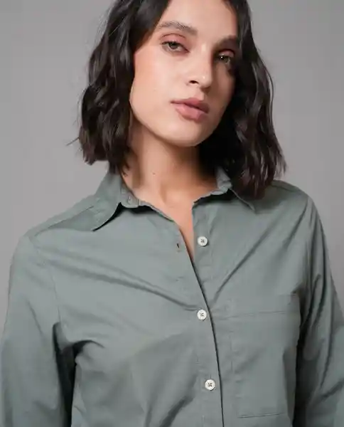 Camisa Mujer Verde M 210 210G004_VER190309 Rifle