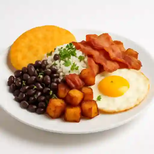 Calentao con Tocineta