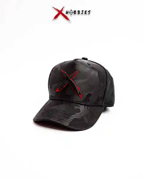 Gorra la Equis Malla Abierta Roja