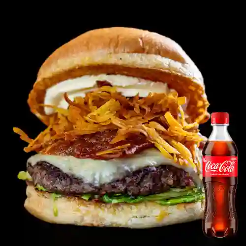 Combo Hamburguesa Sweet&Cream +Cocacola Orig 400ml