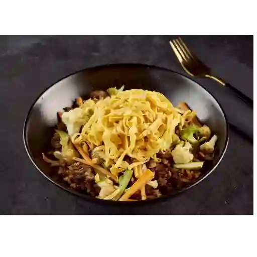 Chaufa vegetariano