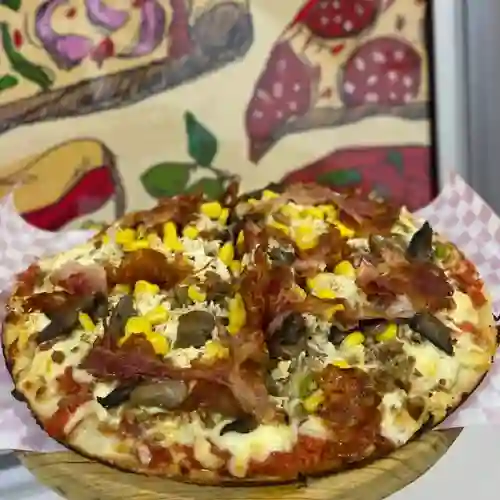 Pizza Caprichosa (4 Porciones) 25Cm