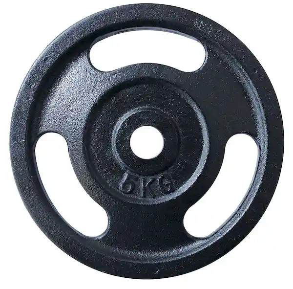 Discos Estandar Con Agarre 5kg 1 Gym Ejercicio 71173