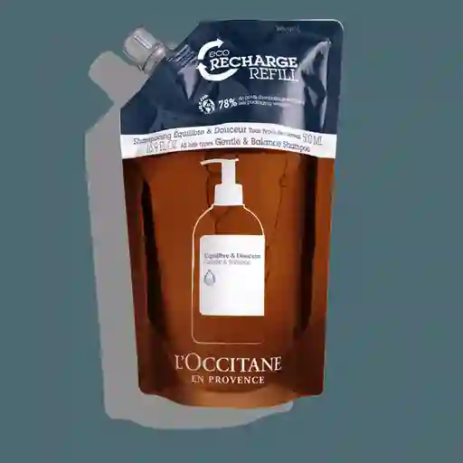 Shampoo Eco Refill Equilibrio y Suavidad L'Occitane
