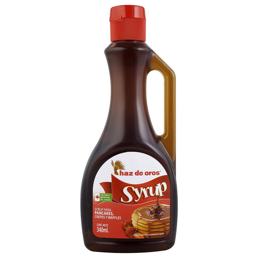 Haz de Oros Syrup para Pancakes Crepes y Waffles 340 ml