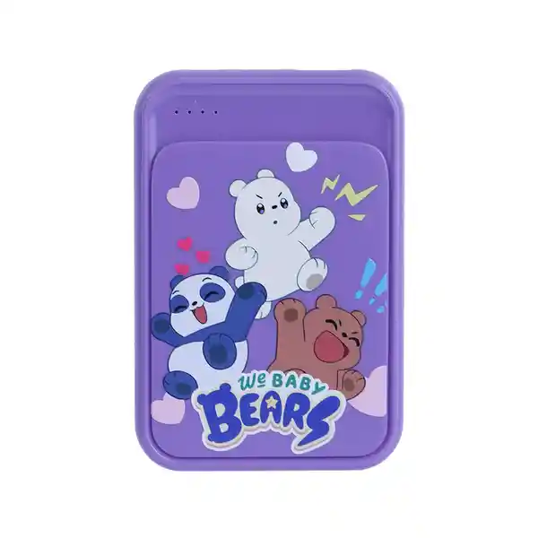 Bateria de Respaldo 5000 Mah Modelo Baby Morado F12 Miniso