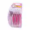 Miniso Paquete de Rastrillos Para Mujer de 3 Hojas Rosa