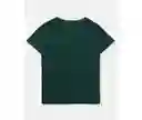 Camiseta Mujer Verde Talla X-Small American Eagle