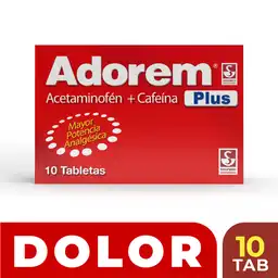 Adorem Plus 500Mg/50Mg Tab Caj X 10 Sie