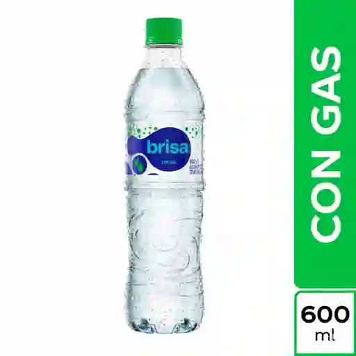 Agua con gas brisa 600 ml