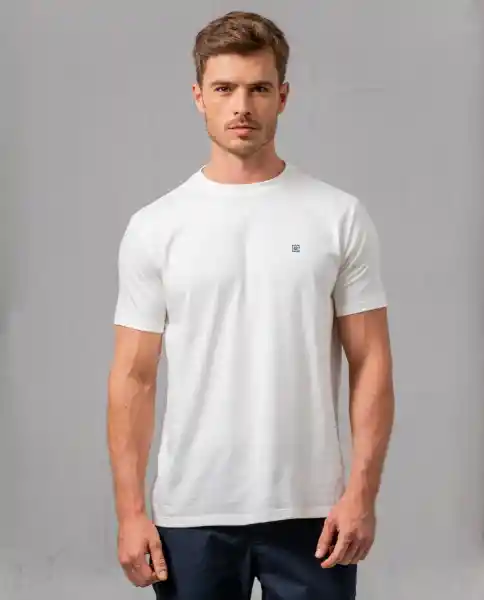 Camiseta Hombre Blanco XXL 100F101_BLA114800 Rifle