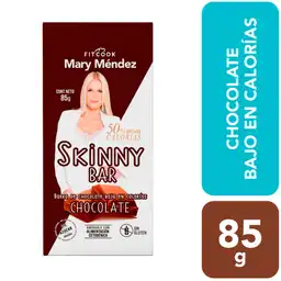 Fitcook Barra de Chocolate  Baja en Calorías Skinny