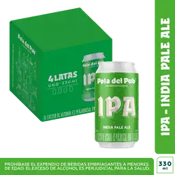 Pola del Pub 4-pack cerveza IPA 330 Ml