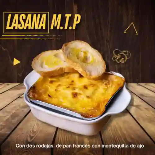 Lasaña Maduro, Tocineta, Pollo