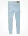 American Eagle Jegging Alto Next Level Gastado Azul Talla 6 Long