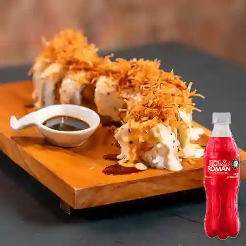 Combo Dinamita Roll + Kola Román Original 400ML