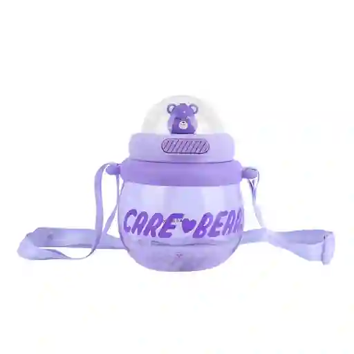 Vaso de Plástico Con Correa Para el Hombro Púrpura Miniso