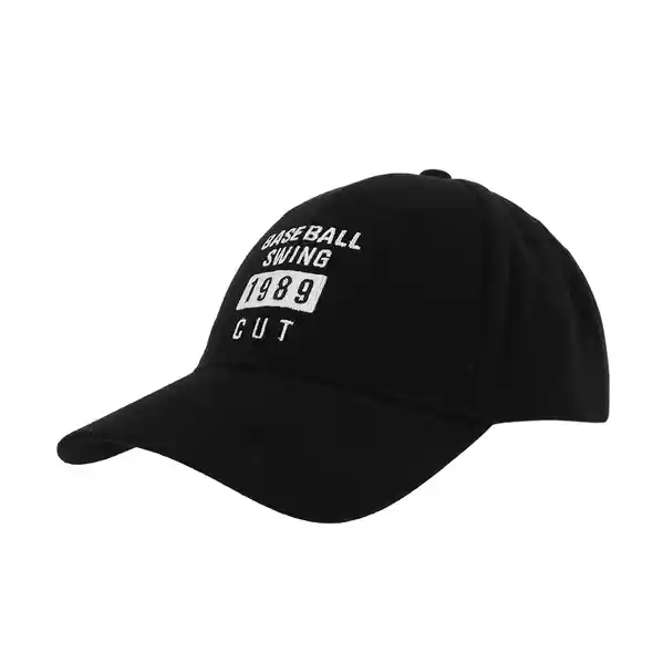 Gorra de Béisbol Serie 1989 Negro Miniso