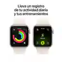 Apple Watch SE 3 GPS Starlight Aluminium Case With 44 mm M/L