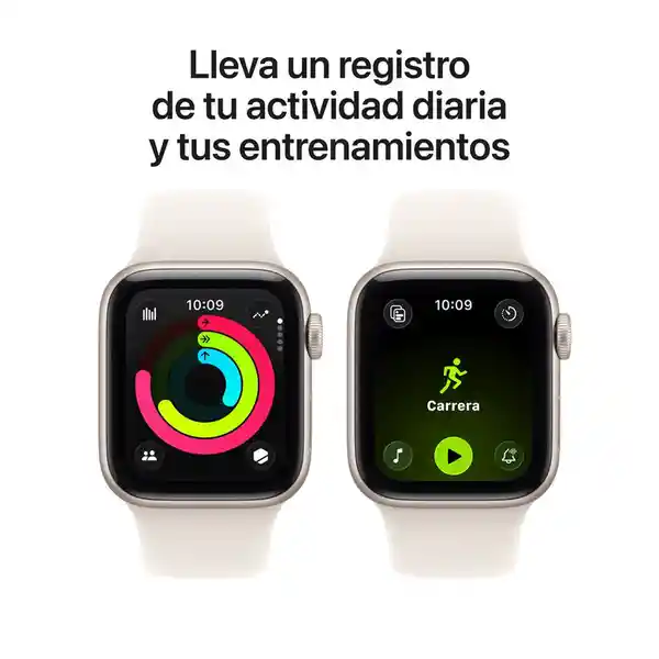 Apple Watch SE 3 GPS Starlight Aluminium Case With 44 mm M/L