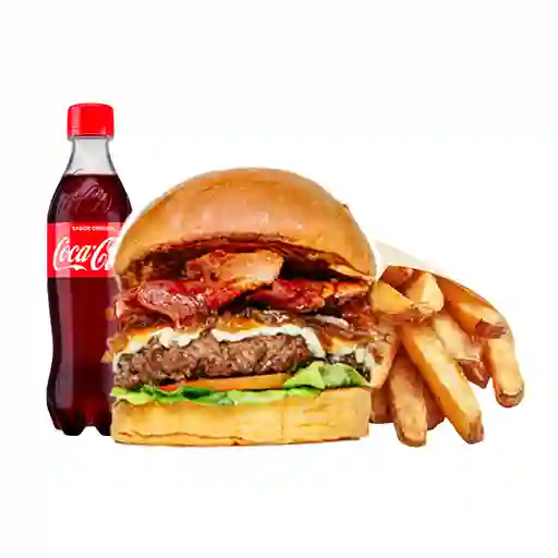 Combo Hamburguesa Bacoa