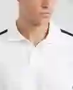 Camiseta Polo Contrast Crudo Prístino Claro L Chevignon