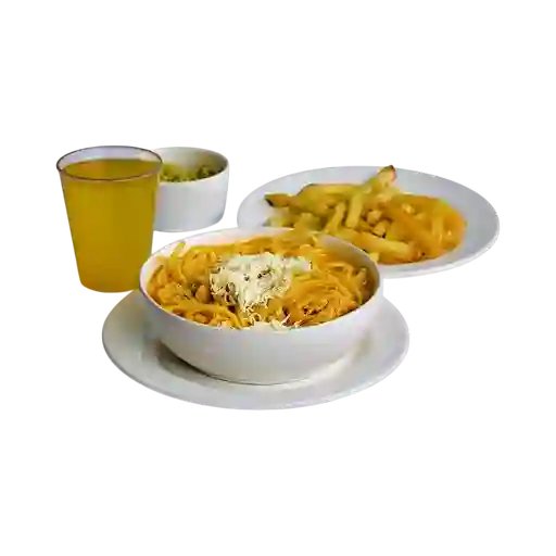 Pastas con Pollo
