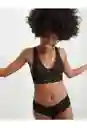 Bralette Negro Talla Medium Aerie American Eagle