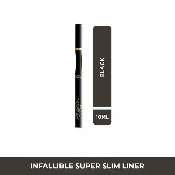 Delineador Líquido L’Oréal Paris Infallible Super Slim  10 ml