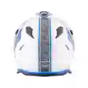 Forzza Casco Doble Propósito Gris Blanco Azul ZZ120 Talla M