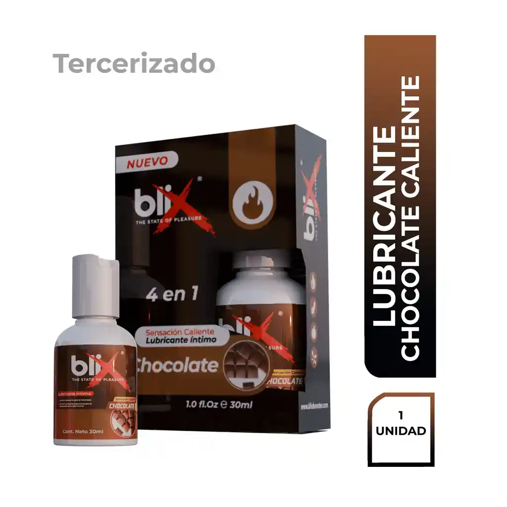 Blix Lubricante Chocolate Caliente